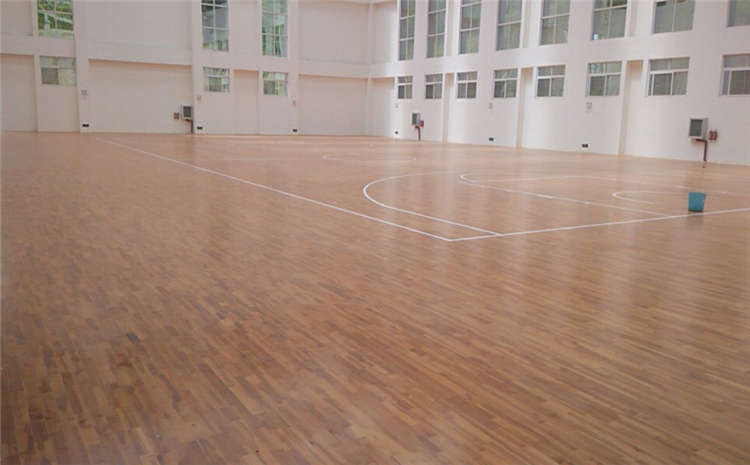 拼接板NBA籃球場木地板結(jié)構(gòu)